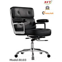 Mobilier d&#39;ameublement moderne Bureau de fauteuil de cuir de loisirs en cuir (B103)